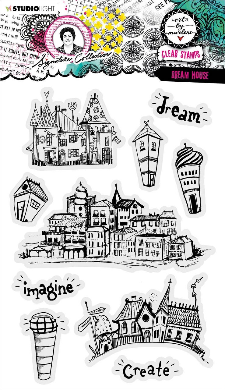 Art By Marlene Signature Collection Stamp-Nr. 474, Dream House